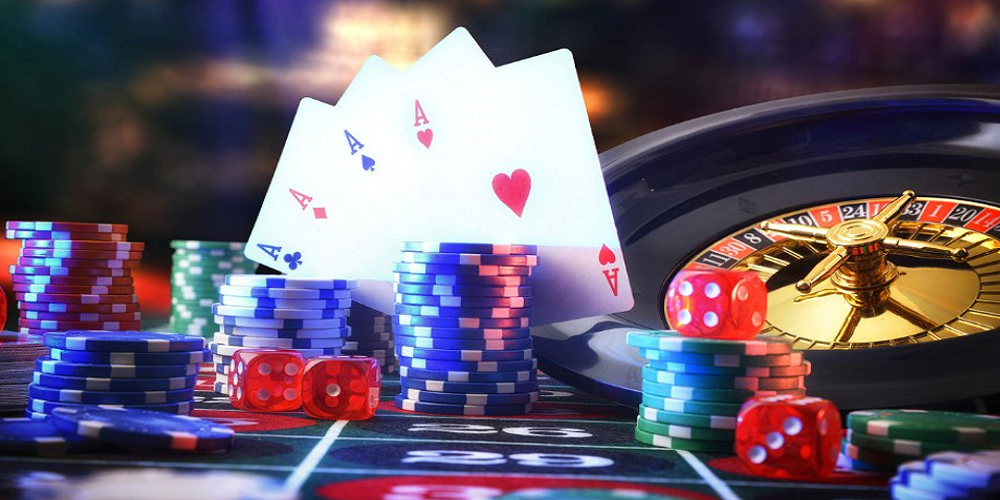 JYP66 mobile app background artwork with dramatic casino and sports gameplay scenes